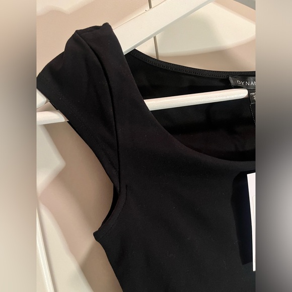 NWT Dynamite Black Jules Bodysuit in Size XXS - Picture 4 of 5